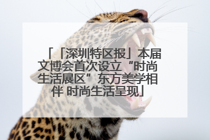 「深圳特区报」本届文博会首次设立“时尚生活展区”东方美学相伴 时尚生活呈现
