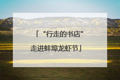 “行走的书店”走进蚌埠龙虾节