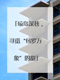 琼岛深巷，寻觅“包罗万象”的甜