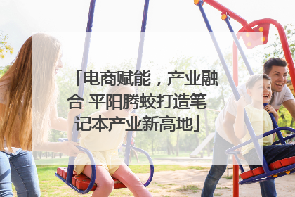 电商赋能，产业融合 平阳腾蛟打造笔记本产业新高地
