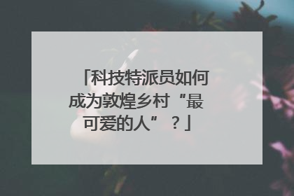 科技特派员如何成为敦煌乡村“最可爱的人”？