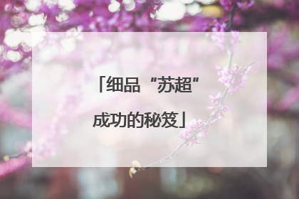 细品“苏超”成功的秘笈