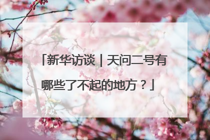 新华访谈｜天问二号有哪些了不起的地方？