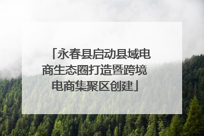永春县启动县域电商生态圈打造暨跨境电商集聚区创建