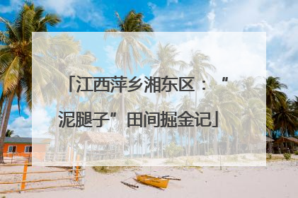 江西萍乡湘东区：“泥腿子”田间掘金记