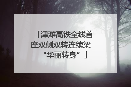 津潍高铁全线首座双侧双转连续梁“华丽转身”