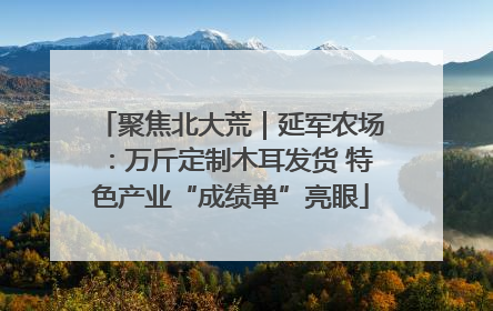 聚焦北大荒｜延军农场：万斤定制木耳发货 特色产业“成绩单”亮眼