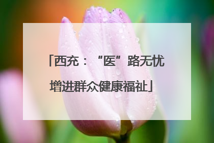 西充：“医”路无忧 增进群众健康福祉