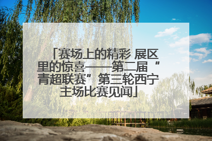 赛场上的精彩 展区里的惊喜——第二届“青超联赛”第三轮西宁主场比赛见闻