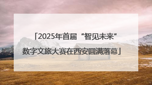 2025年首届“智见未来”数字文旅大赛在西安圆满落幕